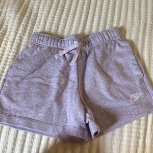 Nike Light Purple Sweatshorts